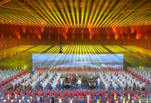 市运会开幕式车谷元素满满