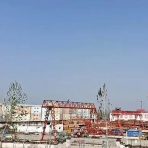 汉南长江大桥工作区搭建就序