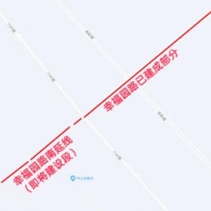 总投资8500多万元,汉南幸福园路南延线工程即将开建