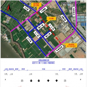 汉南江三路(103省道至幸福园路)市政建设工程项目