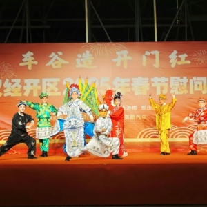 祥蛇献瑞春潮涌 武汉经开区“花式”闹元宵