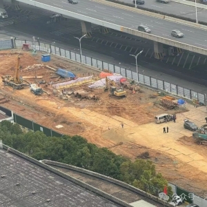 沌口|3号线二期多个地铁站点已经复工!
