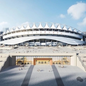 武汉体育中心主体育场东区改造公示