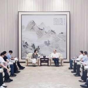 武汉经开区|刘子清与金昌市政协主席陈华座谈交流