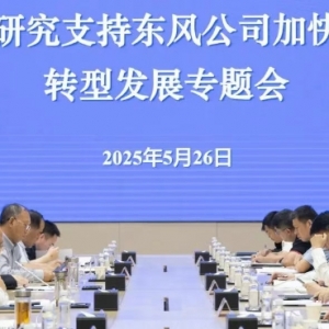 武汉经开区专题研究支持东风汽车加快转型发展