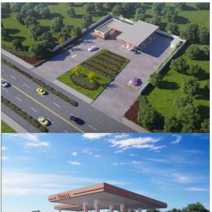 沌口路新增一个加油站!
