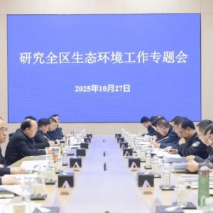 武汉经开区专题研究生态环境工作