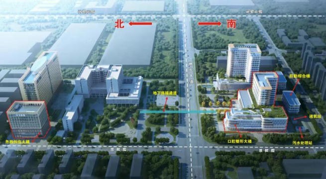武汉经开区|协和医院车谷院区新大楼已完工!新增地下通道相互连接 ...