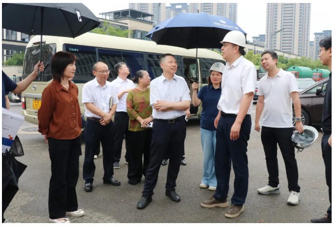 武汉经开区|江汉大学校长赴中国城乡总部经济产业园调研、考察！ ...