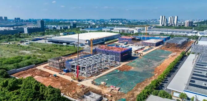 武汉经开区|冲刺8月封顶!中汽中心创新基地建设加快