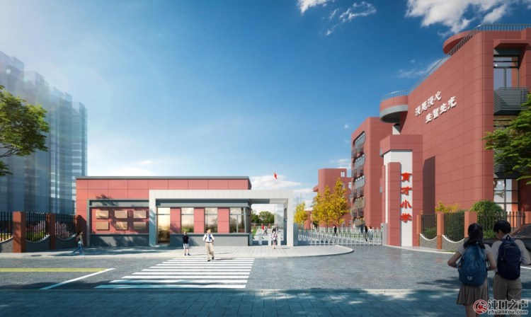 武汉经开区一小学扩建!