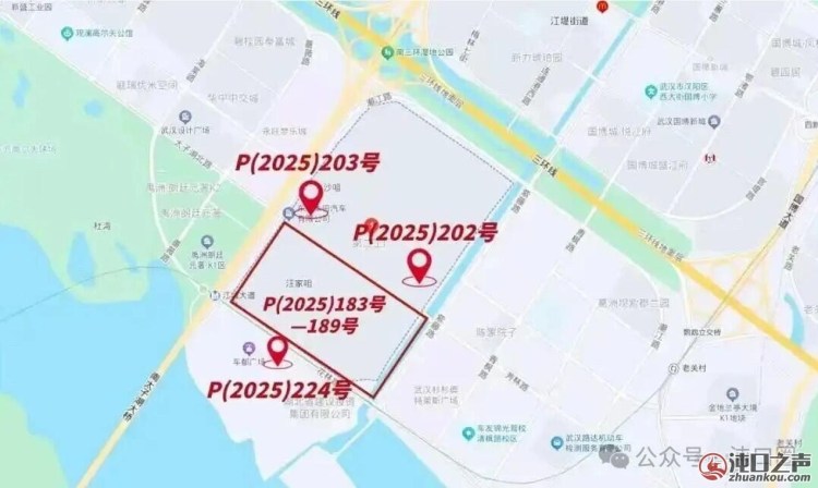 招商蛇口又拿地!武汉经开区东风本田二厂片地块