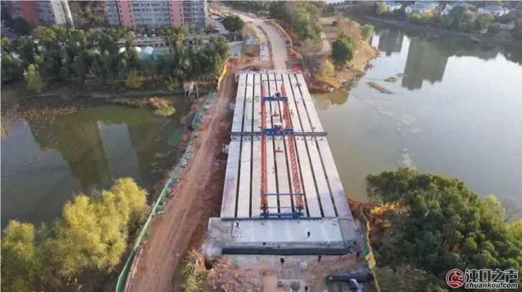 预计春节前完工!沌口碧湖路工程扩宽雏形已现!