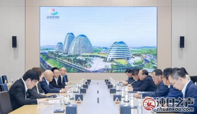 武汉经开区 |刘子清与中国电子云董事长陈士刚座谈交流
