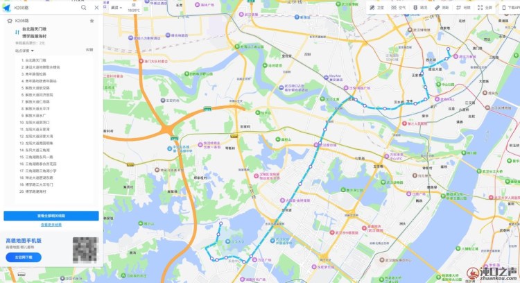 沌口2条公交线路取消!