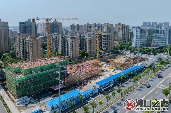 汉南|天源合源广场项目:7天一层楼 主体结构11月封顶