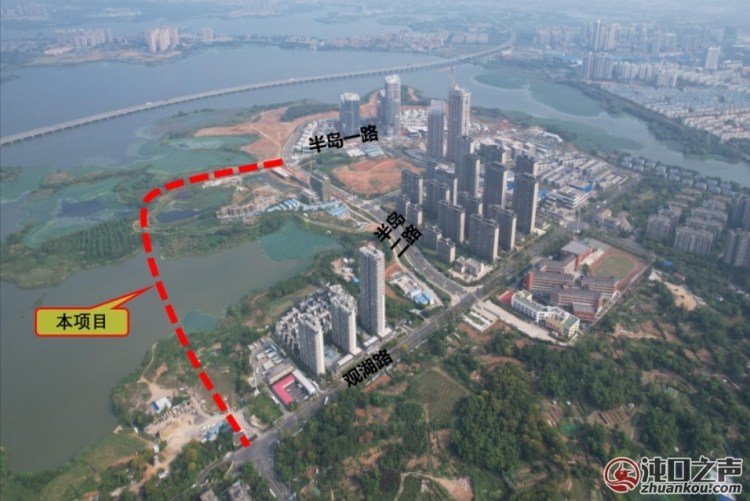 武汉经开区领导季杉调研车城大道延长线工程 现场办公解难题