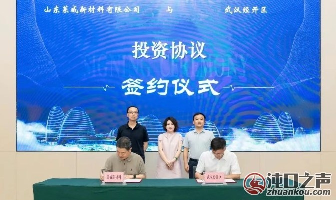 莱威新材料项目落户武汉经开区