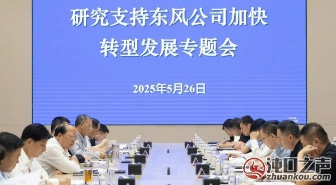 武汉经开区专题研究支持东风汽车加快转型发展