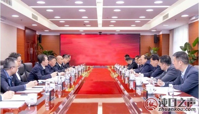 武汉经开区|刘子清拜访上海振华重工集团 推动合作共谋发展