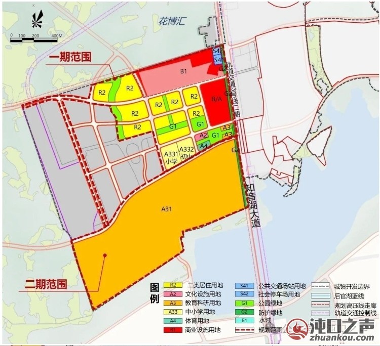蔡甸区文岭生活城片新增高校科研用地！