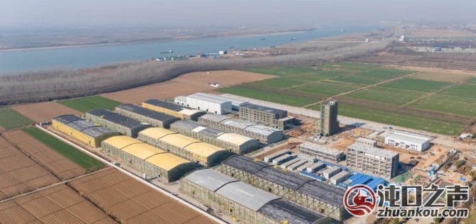 武汉经开区储备粮库全面封顶