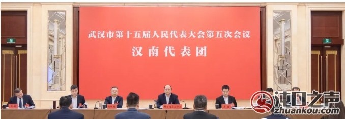 为重塑新时代武汉之“重”贡献车谷力量 汉南代表团审议市政府工作报告