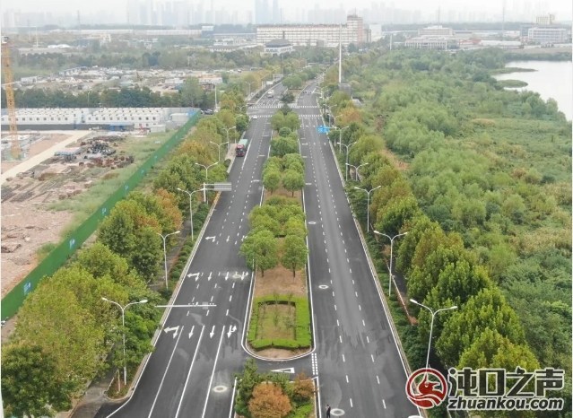 沌口花林路(东本二厂2号门-潮江路)道路提升改造工程今日,正式通车!