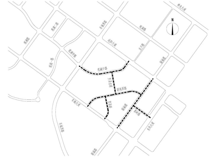 六条道路!沌口郭徐岭新建市政道路公示!