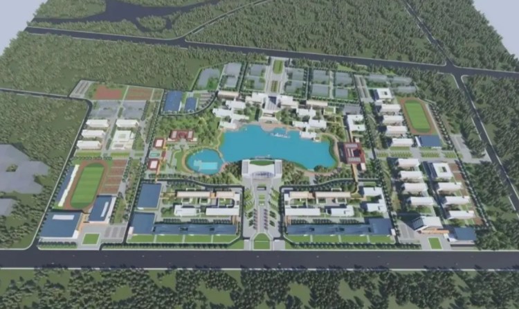 总投资60亿,武汉经开区旁新建一所大学,已经开工了