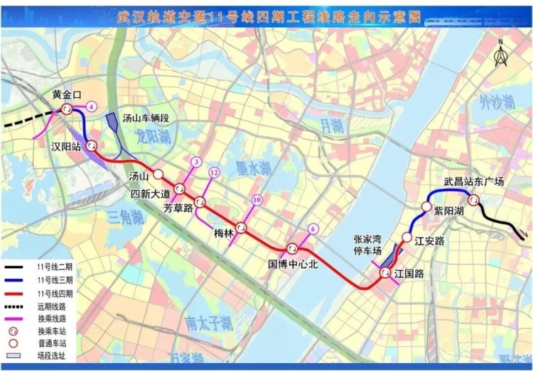 大汉阳区域交通利好!涉及11号线、12号线