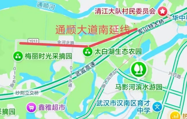 通顺大道（南北延长线）正式确定标准地名
