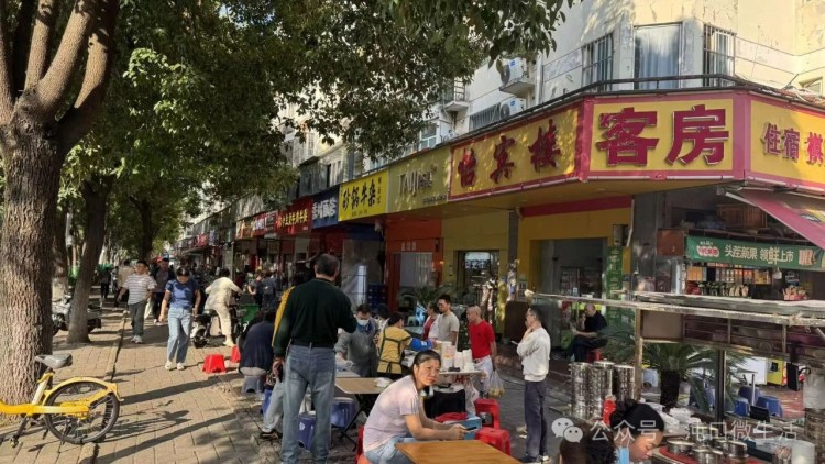 沌口藏着一条过早街，太热闹了！